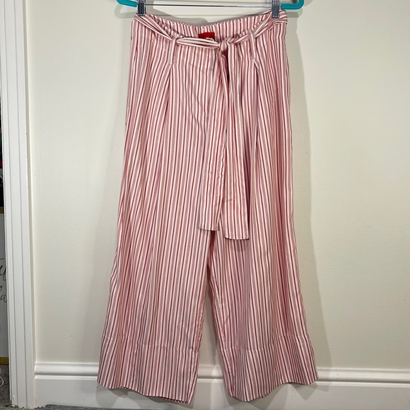 Joules Pants & Jumpsuits Nwt Joules Wide Leg Linen Capri Pants